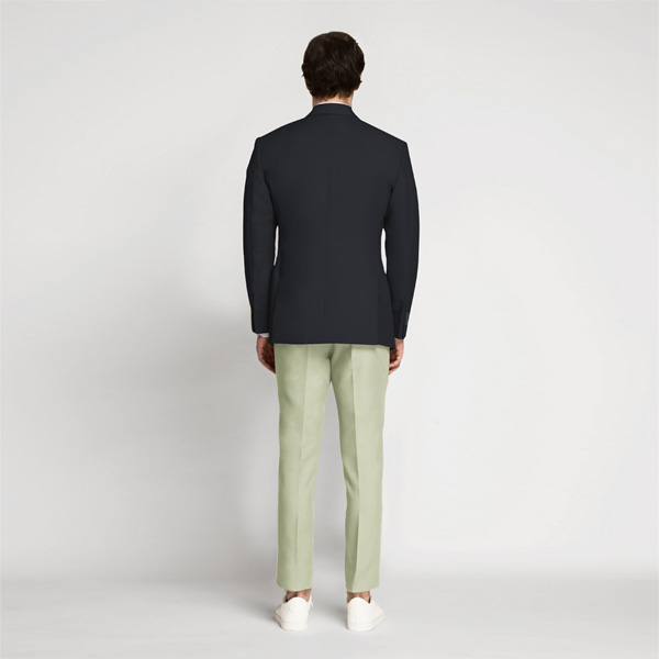 prussian blue blazer